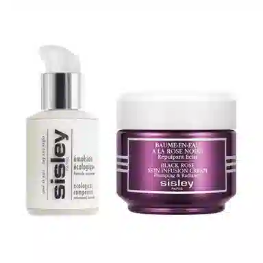 希思黎 全能乳液 黑玫瑰精华霜护肤套装 维稳