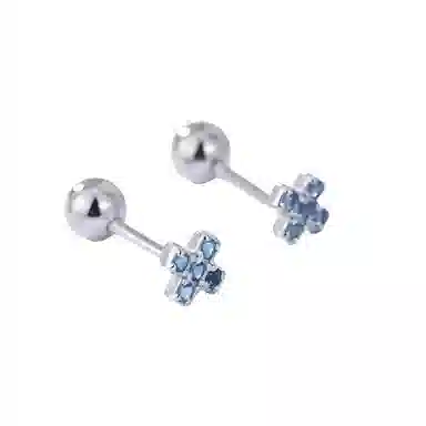 饰之颜 小清新简约 铜 耳钉 女款