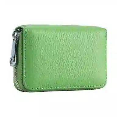 掐尖 风琴证件包拉链防盗刷磁卡夹卡片 头层牛皮 卡包 常规 男女同款情侣款 多色