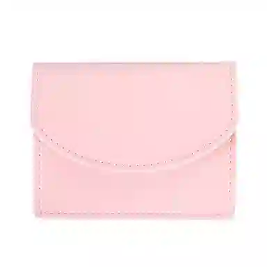 掐尖 简约纯色小巧便携 皮革 卡包 女款 多色