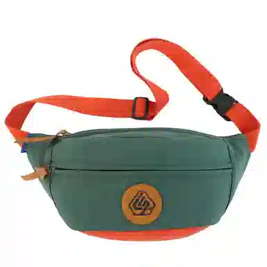巴朗熊 简约小众百搭 尼龙 腰包 常规 男女同款情侣款 多色