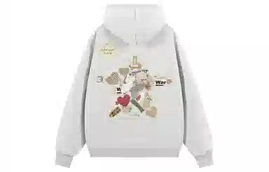 FORHUG Geometric Print Hoodie