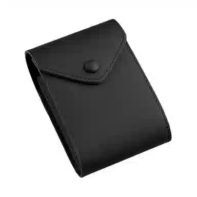 掐尖 风琴卡片包卡套名片夹证件包真皮零钱包 头层牛皮 卡包 男女同款情侣款 黑色 棕色