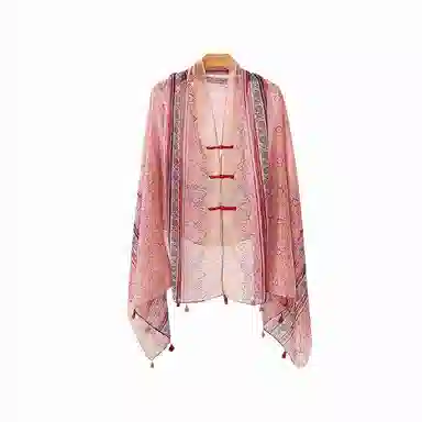 北极绒 春夏季薄款百搭遮阳潮流复古遮阳斗篷旅游穿搭拍照 聚酯纤维 披肩 男女同款情侣款