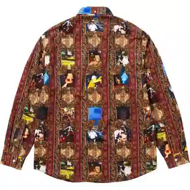 Supreme x Mark Leckey FW23 Hardcore Corduroy Shirt