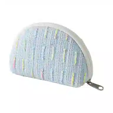 掐尖 可爱硬币收纳包学生耳机随身便携 涤纶 零钱包 女款 蓝色/粉色/黄色