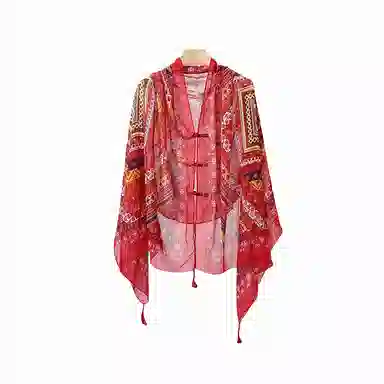 北极绒 春夏季薄款百搭遮阳潮流复古遮阳斗篷旅游穿搭拍照 聚酯纤维 披肩 男女同款情侣款