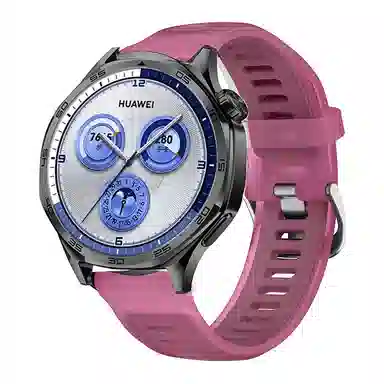 亿祈发 表带 华为适用 硅胶材质 冰晶果冻双色硅胶表带男女通用