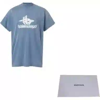 Balenciaga Logo Print T-Shirt