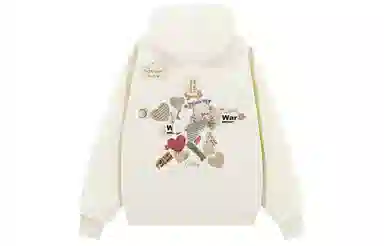 FORHUG Geometric Print Hoodie