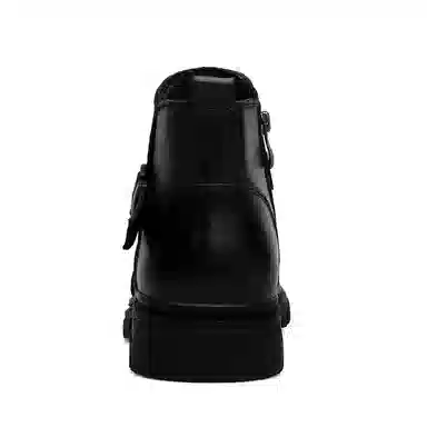 八哥 舒适时尚简约经典复古商务 短靴 男女同款