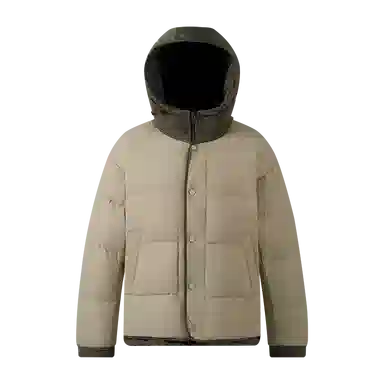 鸭鸭 纯色单排扣纯色保暖羽绒服 男款