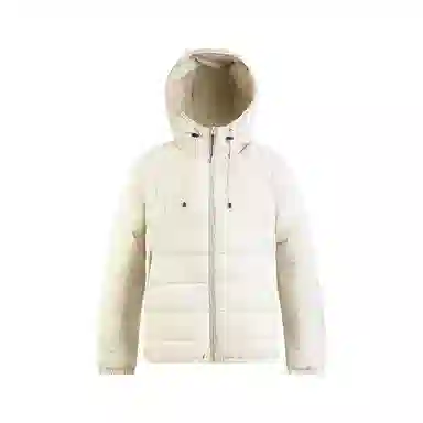 鸭鸭 户外运动连帽纯色羽绒服 男女同款