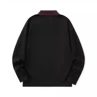 SNOOPY Colorblock Pullover Collar Sweatshirt