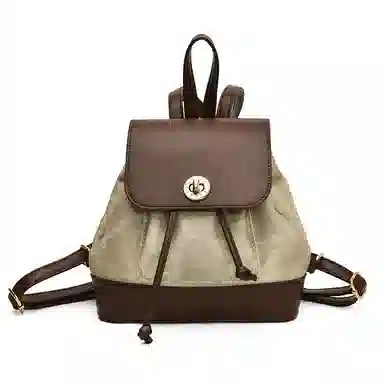 Dusun Kangaroo Oil Painting Light Shadow Backpack