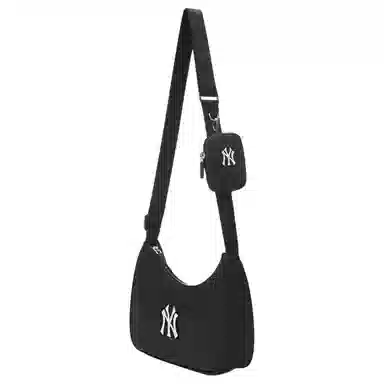MLB Large Logo Nylon Bag Black