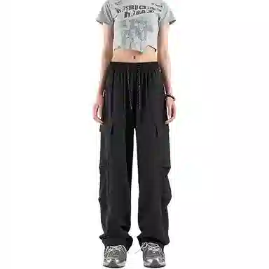 金盾 舒适时尚纯色休闲裤 男女同款