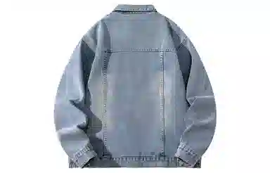 王者荣耀 美式刺绣复古随性重工出街穿搭基础百搭户外休闲宽松廓形高街牛仔外套 男女同款