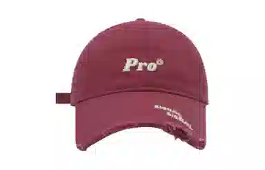 美式街头风格帽 破洞做旧立体字母刺绣时尚潮流大头围显脸小户外运动遮阳帽 棉 鸭舌帽 男女同款情侣款