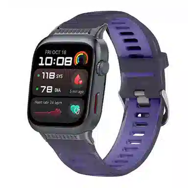 亿祈发 表带 华为适用 硅胶材质 果冻双色男女通用