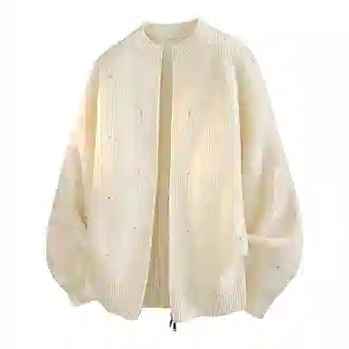 金盾 潮流圆领宽松长袖针织衫 男款