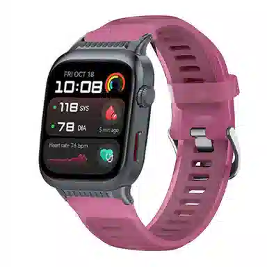 亿祈发 表带 华为适用 硅胶材质 果冻双色男女通用