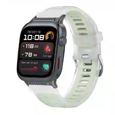 亿祈发 表带 华为适用 硅胶材质 果冻双色男女通用