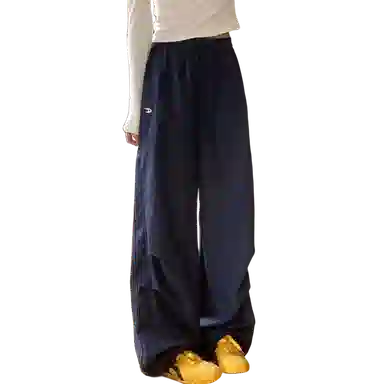 悍戈 美式复古潮流百搭舒适亲肤拖地长裤休闲裤 男女同款