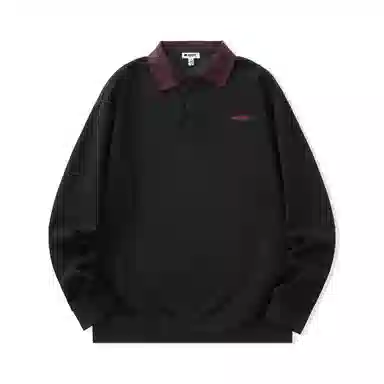 SNOOPY Colorblock Pullover Collar Sweatshirt