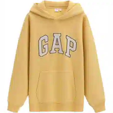 GAP Heavyweight Fleece Logo Hoodie