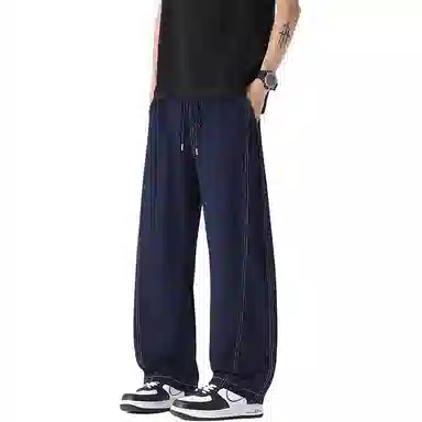 金盾 弯刀宽松垂感休闲裤 男款