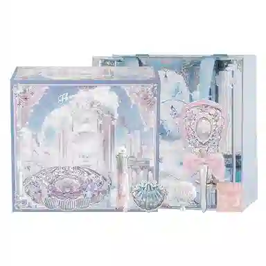 花知晓 珍贝绮彩礼盒彩妆套装 易上色自然持久奶油肌哑光不脱妆亮泽服帖