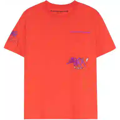 Chrome Hearts FW23 Graffiti Print T-Shirt Red