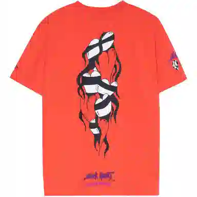 Chrome Hearts FW23 Graffiti Print T-Shirt Red