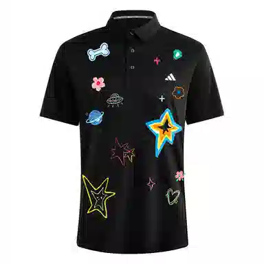 adidas Star Print Polo Shirt