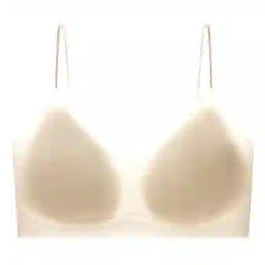 莫代尔 小冰圆无痕系列内衣女大胸显小胸聚拢美背心式冰丝无钢圈薄款文胸 女款