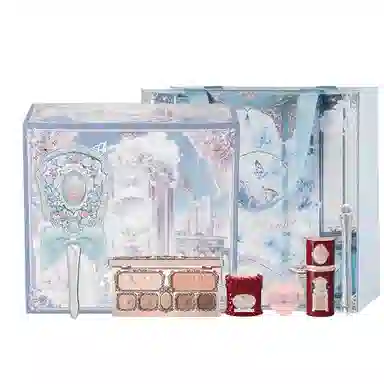 花知晓 彩妆套装唇釉腮红眼影 易上色自然持久哑光不脱妆服帖润泽