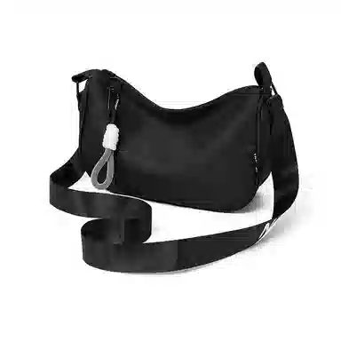 老人头 时尚个性潮流小众设计日常百搭 织物 单肩包 女款 多色