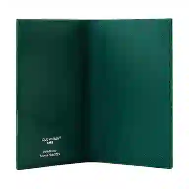 LOUIS VUITTON x Nigo Monogram Passport Holder Green