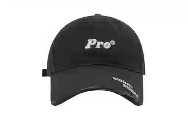 美式街头风格帽 破洞做旧立体字母刺绣时尚潮流大头围显脸小户外运动遮阳帽 棉 鸭舌帽 男女同款情侣款