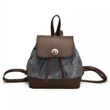 Dusun Kangaroo Oil Painting Light Shadow Backpack