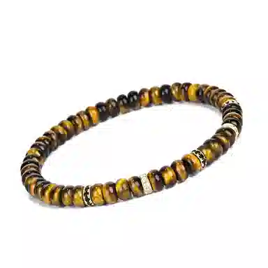 钰澜文玩 精工百搭轻奢小众款#好运 虎眼石 手串 男女同款情侣款