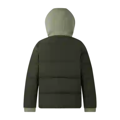 鸭鸭 纯色单排扣纯色保暖羽绒服 男款