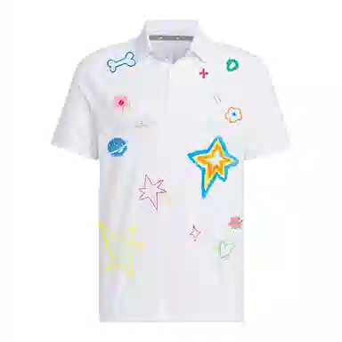 adidas Star Print Polo Shirt