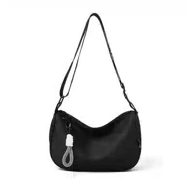 老人头 时尚个性潮流小众设计日常百搭 织物 单肩包 女款 多色