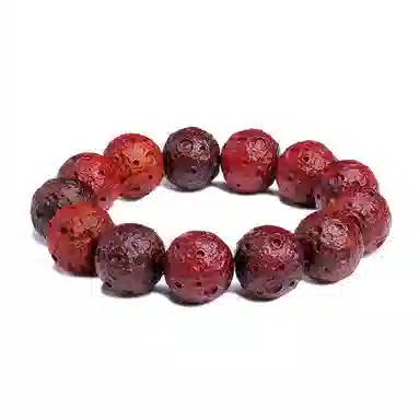 木盛缘 高油高密星球佛珠文玩单圈【雕刻造型  个性设计】#好运 紫檀属 手串 男女同款情侣款