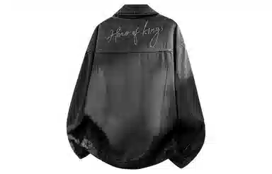 王者荣耀 美式复古水洗高街珍珠烫衬衫宽松舒适痞帅青少年休闲时尚百搭牛仔外套 男女同款