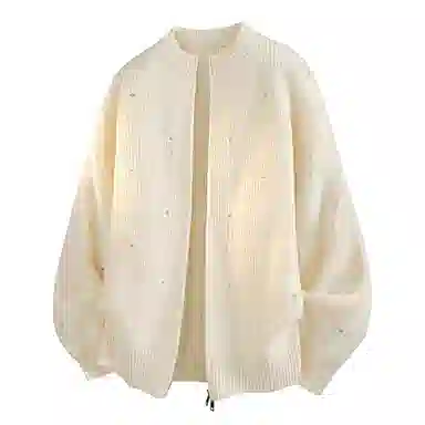 金盾 潮流圆领宽松长袖针织衫 男款