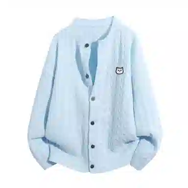 Wuhuangmao Embroidered Casual Knit Cardigan