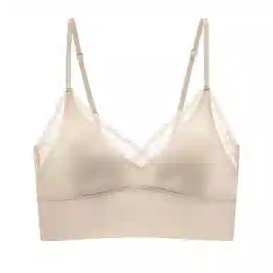 二三二三 法式超薄无痕隐形性感蕾丝内衣聚拢防下垂收副乳柔软亲肤舒适透气美背文胸 女款